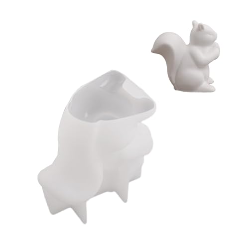 Wiederverwendbare Silikon-Eichhörnchen-Form, einzigartiges Harz, für Bastler, Kunstharz, Gips und Wachsputz Wiederverwendbare Silikon-Eichhörnchen-Form, einzigartiges Harz, für Bastler, Kunstharz, Gips und Wachsputz von HAISENG