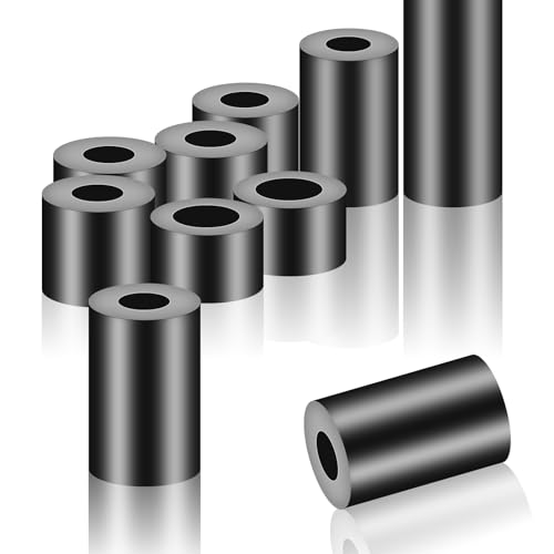 HAISHANG 50 Stück M6 Runde Distanzhülsen Abstandshalter Nylon Unterlegscheiben, Kunststoff Distanzhülse, ABS Gummi Isolierung Beilagscheiben 11x5 mm Schwarz für M6 Schrauben HAISHANG 50 Stück M6 Runde Distanzhülsen Abstandshalter Nylon Unterlegscheiben, Kunststoff Distanzhülse, ABS Gummi Isolierung Beilagscheiben 11x5 mm Schwarz für M6 Schrauben von HAISHANG