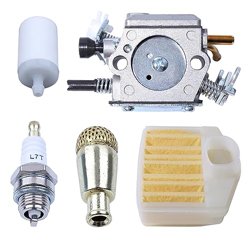 Haishine Vergaser Luftfilter Ölfilter Zündkerzen Kit für Husqvarna 365 362 371 372 372XP Kettensägen-Motorteile von HAISHINE