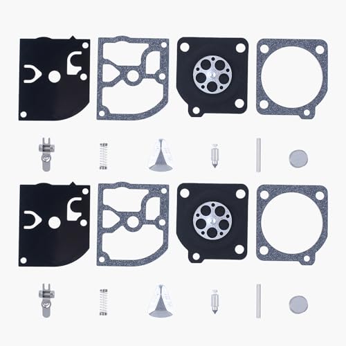Haishine 2 x Vergasermembran Reparatur Nachrüstsatz Passend für Husqvarna 45 40 49 55 51 Säge H55 H51 240R 245R Trimmer für Zama RB-45 Haishine 2 x Vergasermembran Reparatur Nachrüstsatz Passend für Husqvarna 45 40 49 55 51 Säge H55 H51 240R 245R Trimmer für Zama RB-45 von HAISHINE