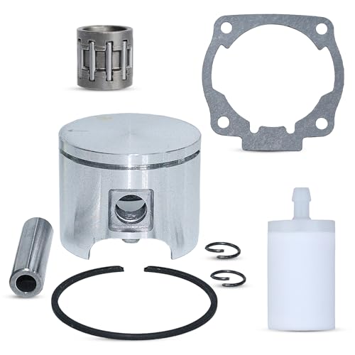 Haishine-Kolben 46MM Ring-Pin-Kraftstofffilter-Nadel-Bärensatz für Husqvarna 51 55 Rancher EU1 Jonsered 2054 2055 Zubehör von Haishine