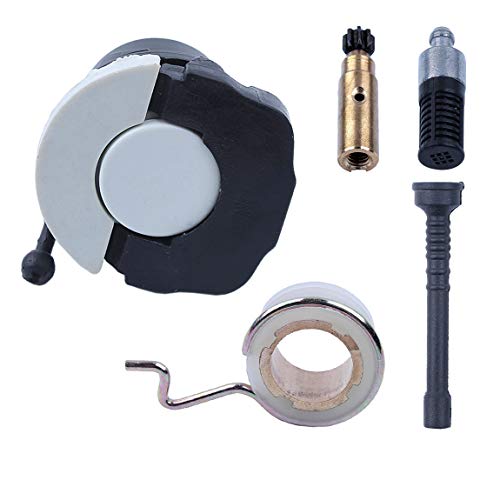 Haishine Ölpumpe Schneckengetriebe Ölfilterleitung Ölkappe passend für Stihl MS210 MS230 MS250 Kettensägen von HAISHINE