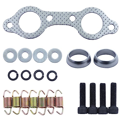 Haishine Rebuilding-Set Feder Dichtung Auspuffschalldämpfer für Polaris Sportsman 2002-2006 MV7 600 700 800 Frontier 2002-2005, ersetzt OEM# 5811511 3610047 von HAISHINE