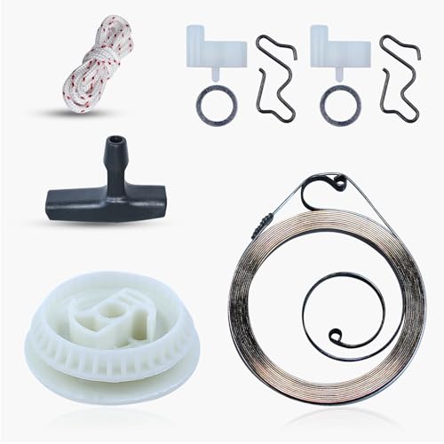 Haishine Rückstoß Starterfeder ziehen Riemenscheiben-Griff-Seil-Kit für Stihl MS180 MS170 MS210 MS230 MS250 021 023 025 017 018 Accessoiresn von HAISHINE