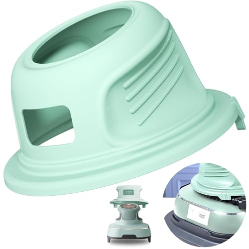 Heißluftfritteuse Silikon Schutzhülle und Kabel Organizer für Ninja CRISPi FN101EU Air Fryer Gehäuseschutz Kabelaufwicklung Hitzeschutz Silikon Hülle für Ninja Crispi Air Fryer Zubehör (Grün) von HAIWILL