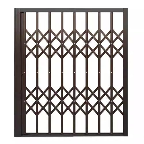 Aluminium-Diebstahlschutz-Klappfenster Einbruchschutz-Fenstergitter, Anpassbarer Fensterschutz Für Schlafzimmer, Wohnheim, Fabrik(20x40in/50x100cm) von HAIXHX