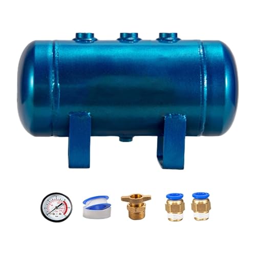 HAIXHX Lufttank Luftvorratsbehälter, Gusseisen Hochdruck Mini Kleinen Tragbaren Lufttank/Horizontal Air Storage Bladder Container Für Kompressor Luftpumpe Gas Tank(10L(B)) von HAIXHX