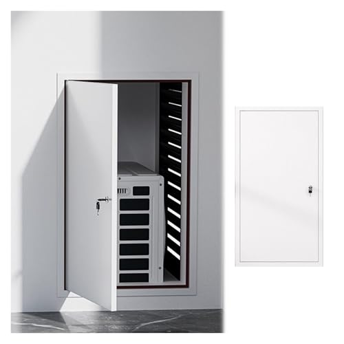 Hochbelastbare Aluminium Zugangsklappe, 50 X 50 Cm Inspektionstüren Für Wand-/Decken-HLK-Anlagen, Sanitäranlagen, Revisionsklappen Für Den Privaten/gewerblichen Gebrauch(White,80x80cm/32x32in) von HAIXHX