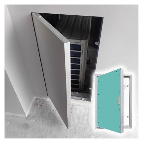 Wartungsklappe Trockenbau Für Klimaanlagen, Individuell Gestaltbare Revisionsklappe Mit Verdecktem Federbelastetem Griff, Streichbares Sanitärwartungspaneel(60x80cm) von HAIXHX