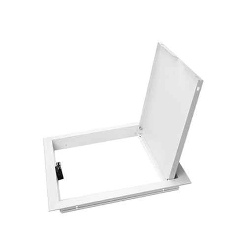 White Revisionsklappe, Attic Zugangsklappe Magnetic, 20x20 30x30 60 X60 Metall Trockenbau Revision Panels Für Sanitär Heizung Elektrokabel Sicherungskasten Abdeckung(20x20cm) von HAIXHX