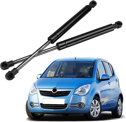 2 Stück Heckklappendämpfer Gasfeder Kofferraum für O-pel Agila B Hatchback (H08) 2008-2014, Struts Front Hood Tailgate Boot Shock Absorber Support Rod von HAIYUN