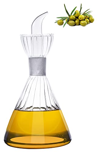 HAIZEEN 480ml Olivenöl- & Essigspender mit tropffreiem Ölausgießer Ölflaschen für Küche und Grill und Seifenspender für Badezimmer von HAIZEEN