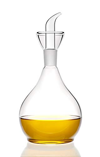 HAIZEEN 900ml Olivenöl- & Essigspender mit tropffreiem Ölausgießer Ölflaschen für Küche und Grill und Seifenspender für Badezimmer von HAIZEEN