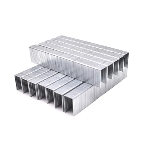 HAIZHI 100 6J 1008J 1010J 1013J 1022J U. Typnäle Heftklammern for Rahming Tacker Electrc Nails Stapler Pistole (Color : 3000Pcs 1008J) von HAIZHI