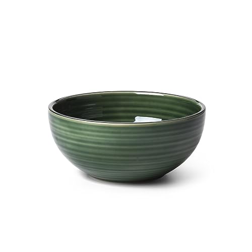 Kähler Design Colore Schale aus Keramik in Handarbeit hergestellt, in der Farbe: Sage green, Durchmesser: 15 cm, 690625 von HAK Kähler