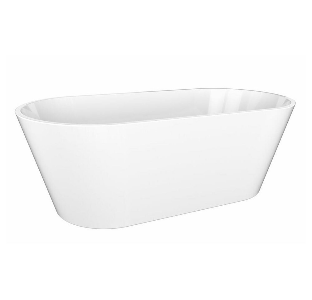 HAK Badewanne AZRA freistehende Badewanne 170x80x58cm, Weiß, (1-tlg) von HAK