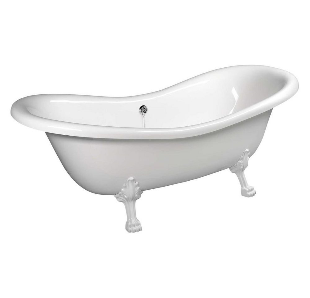 HAK Badewanne CHARLESTON freistehende Badewanne, 188x80x41 cm von HAK