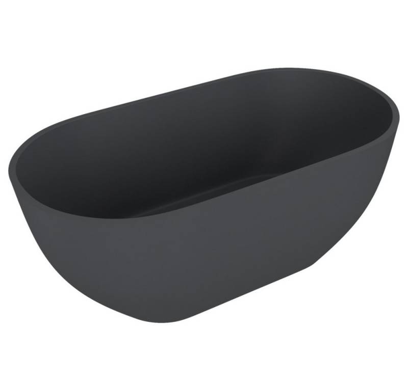 HAK Badewanne REDUTA Freistehende Badewanne 150x75x58cm, Anthrazit matt von HAK