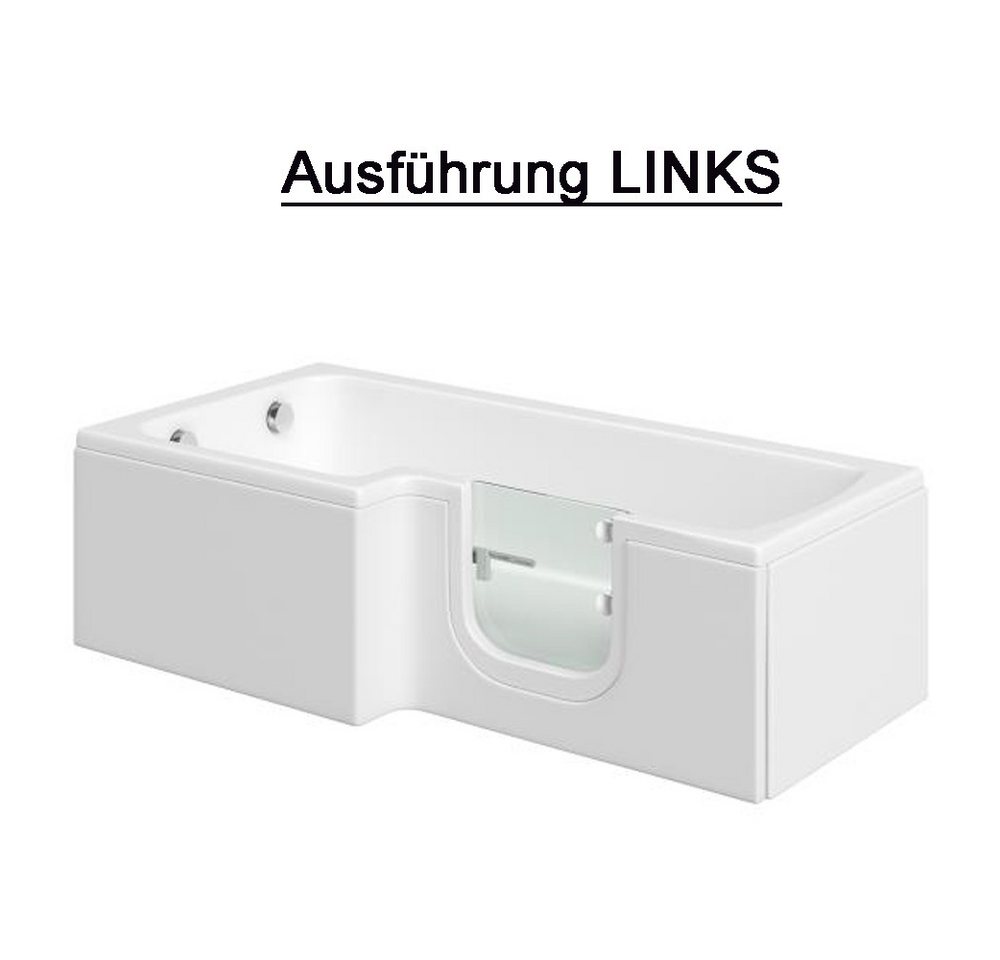 HAK Badewanne SOLARNA, 170x85/70,links HAK Badewanne SOLARNA, 170x85/70,links von HAK