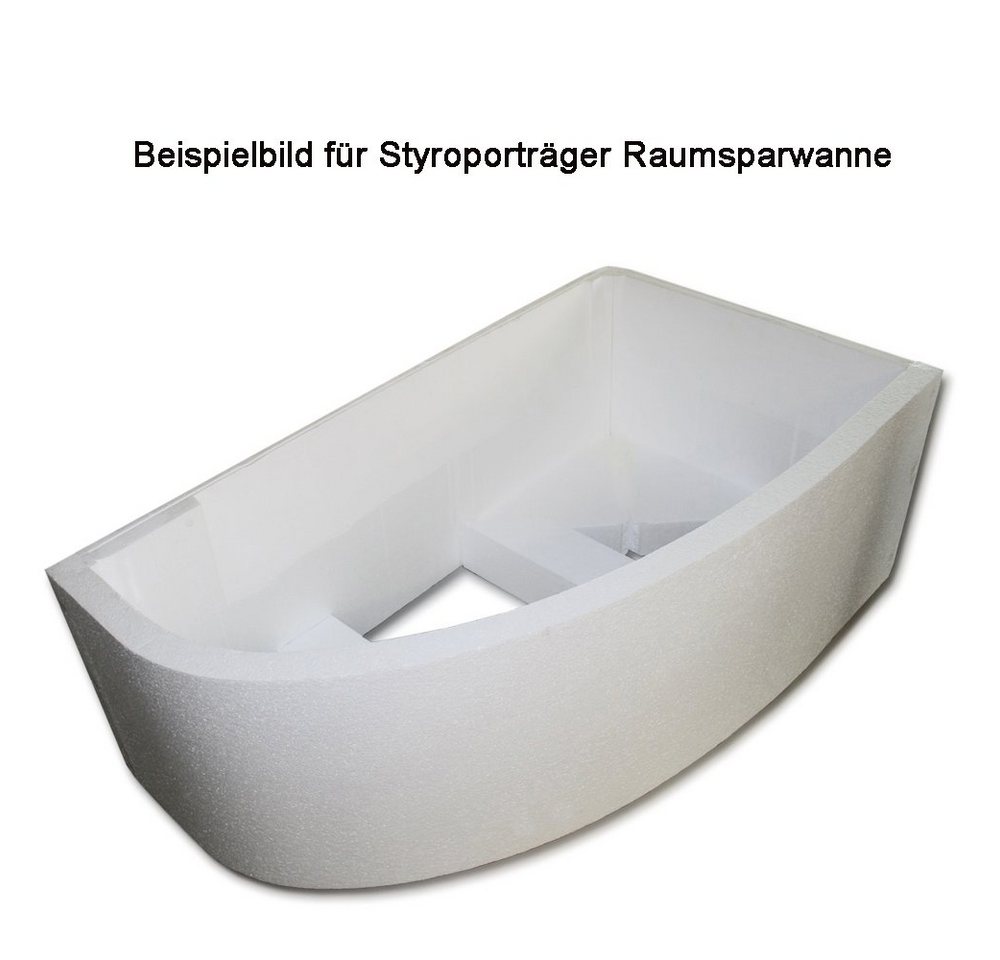 HAK Badewanne TANDEM Raumsparbadewanne, 170x130x50 cm,rechts von HAK