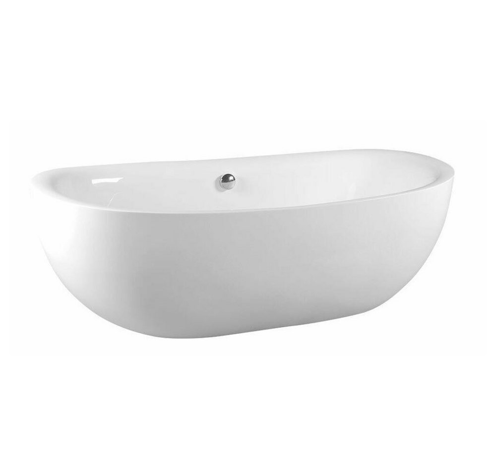 HAK Badewanne ZASU freistehende Badewanne, 180x81cm, weiß, (1-tlg) von HAK