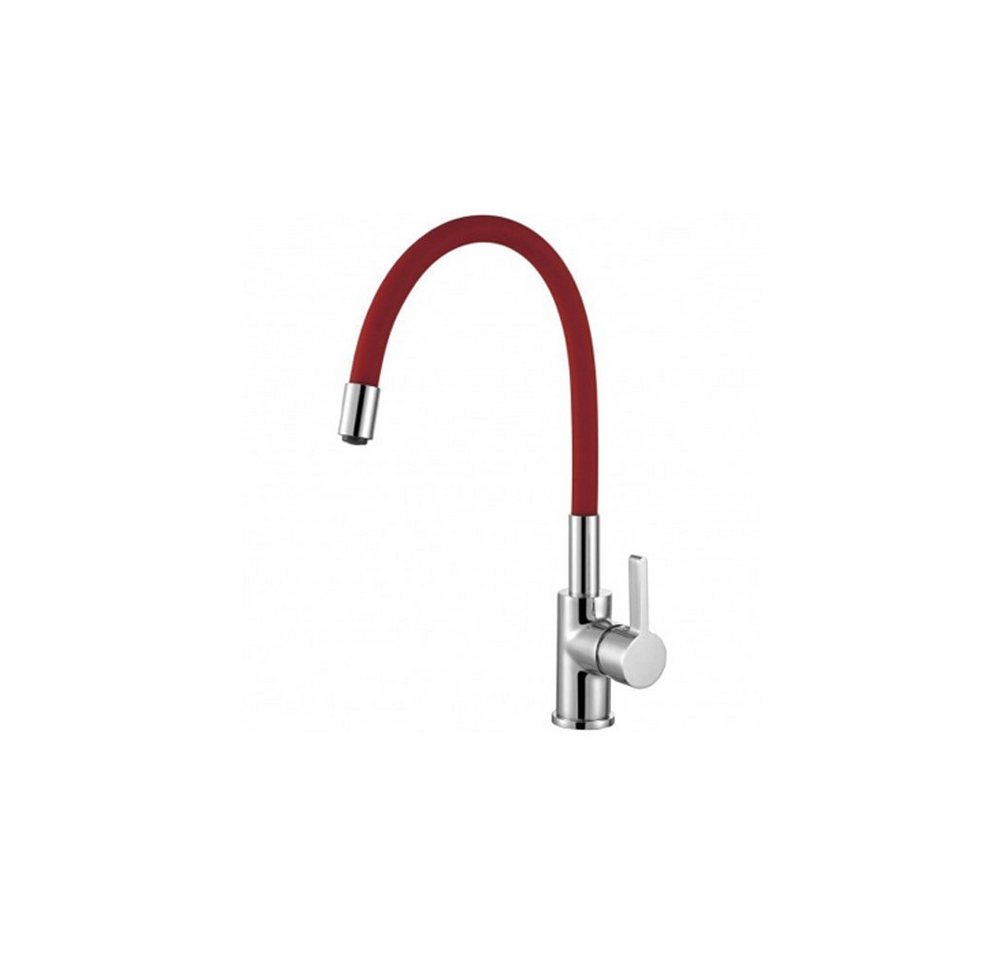 HAK Küchenarmatur Sinks Küchenarmatur, Chrom/Rot Größe 336mm HAK Küchenarmatur Sinks Küchenarmatur, Chrom/Rot Größe 336mm von HAK
