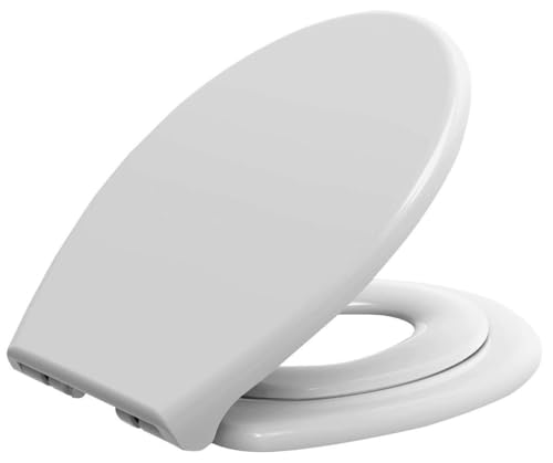 WC-Sitz mit integriertem Kindersitz und Absenkautomatik, Kinder-Toilettentrainer von HAK