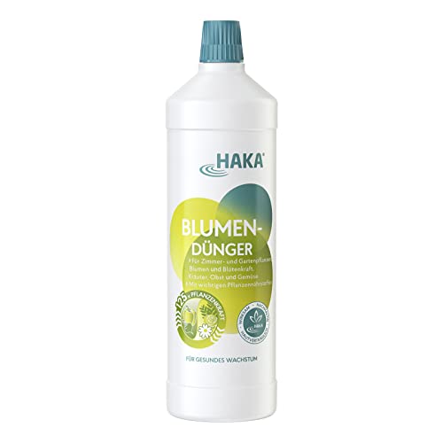 HAKA Blumendünger Universal, Flüssigdünger für Pflanzen, Hydrokulturen, Orchideen, 1 l von HAKA