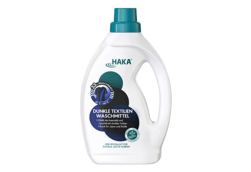 HAKA Dunkle Textilien Waschmittel 1l Spezialwaschmittel von HAKA