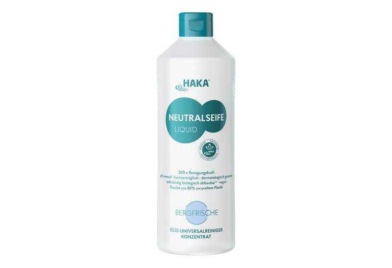 HAKA Neutralseife Liquid Bergfrische 1l Allzweckreiniger HAKA Neutralseife Liquid Bergfrische 1l Allzweckreiniger von HAKA