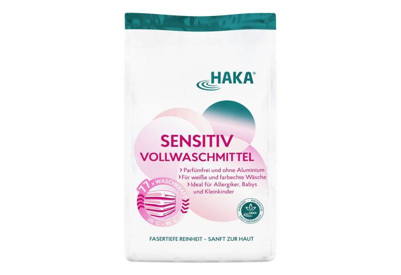 HAKA Sensitiv Vollwaschmittel Pulver 3kg Vollwaschmittel von HAKA