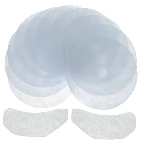 HAKIDZEL Abluftfilter Satz für Wäschetrockner Baumwollfilter Runder Trocknerabluftfilter Effiziente Flusenaufnahme mit Ansaug und Abluftfilter von HAKIDZEL