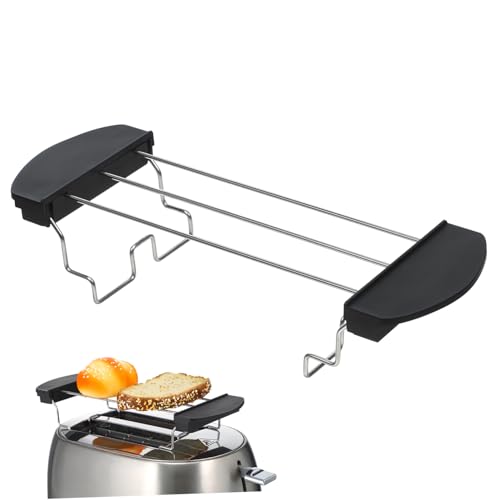 HAKIDZEL 1 Stück Toaster Rack Küchenzubehör für Gleichmäßiges Toasten Leicht zu Reinigen Langlebig und Spülmaschinenfest für Brotliebhaber HAKIDZEL 1 Stück Toaster Rack Küchenzubehör für Gleichmäßiges Toasten Leicht zu Reinigen Langlebig und Spülmaschinenfest für Brotliebhaber von HAKIDZEL