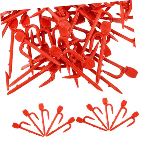 HAKIDZEL 1 Überwachsener Halter Pflanzentrainer-Clip Klein Große Drinnen Beschneidung Pflanzenstütze Gartenclip Clips Unterstützung Pfropfung Unterstützt Fixer Anlage Plastik von HAKIDZEL