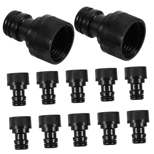 HAKIDZEL 12 Stück Teiliges Kunststoff Wasserhahnadapter Schlauchverbinder Robust Frostbeständig für Garten Hochdruckreiniger und Küchenarmatur Langlebig und Einfach zu Montieren HAKIDZEL 12 Stück Teiliges Kunststoff Wasserhahnadapter Schlauchverbinder Robust Frostbeständig für Garten Hochdruckreiniger und Küchenarmatur Langlebig und Einfach zu Montieren von HAKIDZEL
