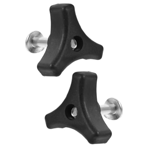 HAKIDZEL 2 Sätze Ergonomischer Rasenmäher Griffknauf mit Dreieck Handgriff und Schraube Robuste Metallmuttern für Präzise Schnitthöhenkontrolle Vielseitig Einsetzbar für Garten Park und HAKIDZEL 2 Sätze Ergonomischer Rasenmäher Griffknauf mit Dreieck Handgriff und Schraube Robuste Metallmuttern für Präzise Schnitthöhenkontrolle Vielseitig Einsetzbar für Garten Park und von HAKIDZEL