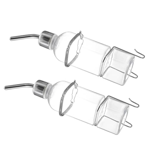 HAKIDZEL 2 Stück Haustier Wasserbrunnen Hasen Kaninchen Wasserflaschen Futterspender Hängende Wasserflasche Kaninchen Wasserbrunnen Haustier Wasserflaschenhalter Flasche HAKIDZEL 2 Stück Haustier Wasserbrunnen Hasen Kaninchen Wasserflaschen Futterspender Hängende Wasserflasche Kaninchen Wasserbrunnen Haustier Wasserflaschenhalter Flasche von HAKIDZEL