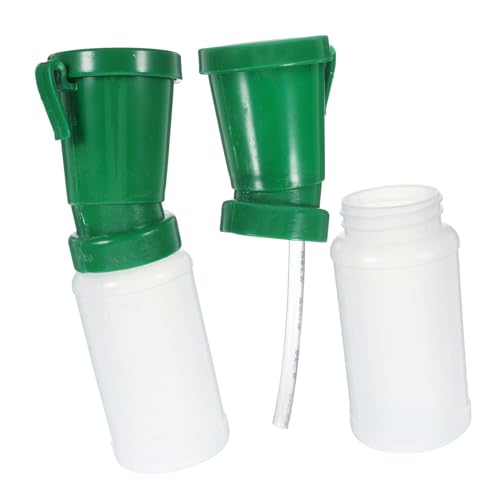 HAKIDZEL 2 Stück Tiermilchbecher aus Langlebigem Material Medikamentenbeständig Rückflussfrei Geeignet für Kuh Schafmelken Praktische Reinigungstasse für Melkmaschinengebrauch von HAKIDZEL