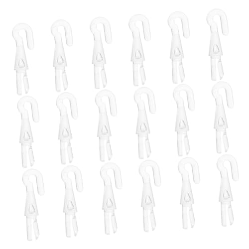 HAKIDZEL 20 Stück Transparente für Jalousien Flexible und Bruchsichere Blind Control Hooks mit Sicherem Sitz Präzise Verstellung für Wohn Bürofenster von HAKIDZEL