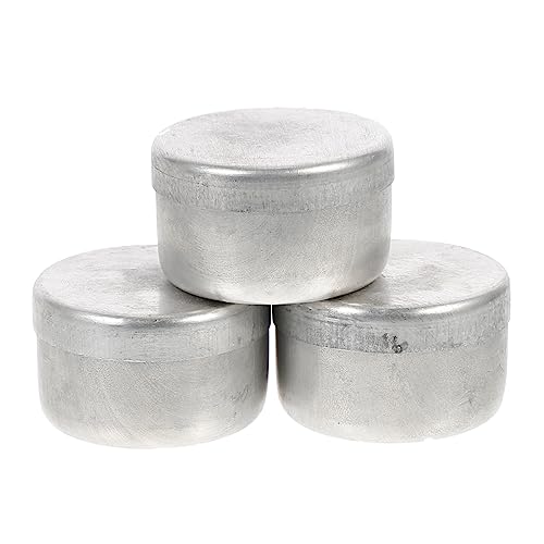 HAKIDZEL Praktischer Labor-wiegehalter Aluminium-experimentierschalen Bodensammelglas 3-teiliges Set Für Die Wissenschaft von HAKIDZEL