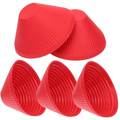 HAKIDZEL 6 Stück Gummi Flaschenöffner Greifer Zum Öffnen Von Flaschen Glasgreifer Gummi Für Senioren Küchenhelfer Gummi Glasöffner Greifer Glasöffner Für Zuhause Flaschenöffner Pads von HAKIDZEL