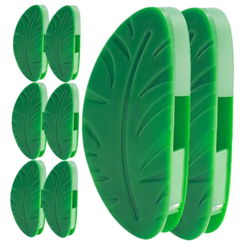 HAKIDZEL 8 Stück Teiliges Pflanzenset mit Blattscheiben Langlebige Kunststoff Rankhilfe Wiederverwendbare Klammern zur Befestigung von Kletterpflanzen und Grün Einfach zu Montieren für HAKIDZEL 8 Stück Teiliges Pflanzenset mit Blattscheiben Langlebige Kunststoff Rankhilfe Wiederverwendbare Klammern zur Befestigung von Kletterpflanzen und Grün Einfach zu Montieren für von HAKIDZEL