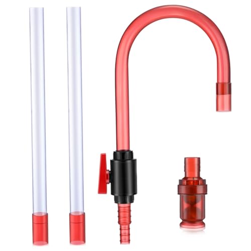 HAKIDZEL Aquarium Siphon Wasserwechsel mit Ergonomischem Griff Schüttelbarem Design für Tropische Aquarien und Fischtanks Vielseitiger Aquariumreiniger für Einfachen Wasserwechsel von HAKIDZEL