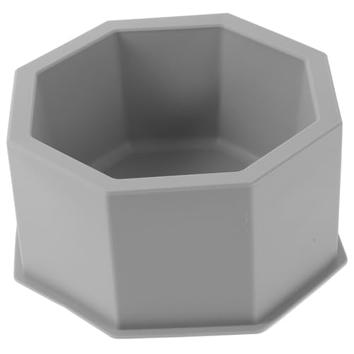 HAKIDZEL DIY Silikonform Pflanzgefäß Sechseckig für Epoxidharz Gießform Wiederverwendbar Robust für Zimmerpflanzen und Dekorative Blumentöpfe zur Handarbeit von HAKIDZEL