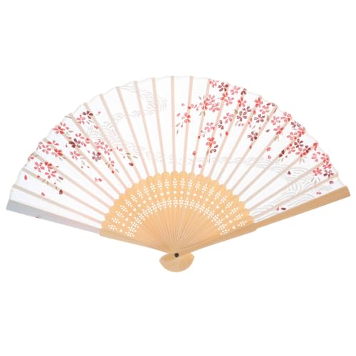 HAKIDZEL Faltbarer Holz Handfächer Vintage Retro Stil Eleganter Hochzeit Fächer Tragbar Handheld Fächer Für Damen Party Fotografie Dekoration Sommer HAKIDZEL Faltbarer Holz Handfächer Vintage Retro Stil Eleganter Hochzeit Fächer Tragbar Handheld Fächer Für Damen Party Fotografie Dekoration Sommer von HAKIDZEL