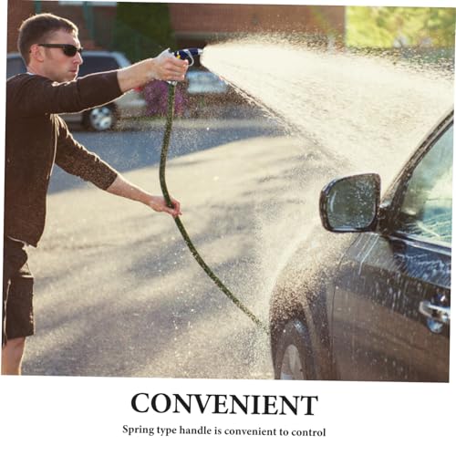 HAKIDZEL Hochdruck-waschgerät Haushaltsset mit Robustem Kupferdüsen-aufsatz Verstellbarer Sprühmuster Langlebiger Autowaschgerät Wassersprüher Kompatibel mit Meisten Schläuchen HAKIDZEL Hochdruck-waschgerät Haushaltsset mit Robustem Kupferdüsen-aufsatz Verstellbarer Sprühmuster Langlebiger Autowaschgerät Wassersprüher Kompatibel mit Meisten Schläuchen von HAKIDZEL