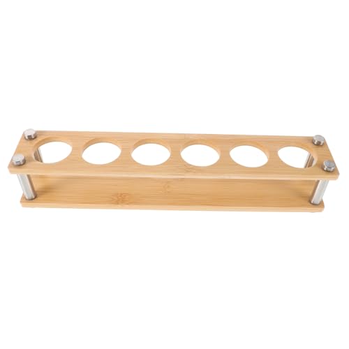 HAKIDZEL Holz Schnapsglashalter Shot Glass Display Rack für Bar und Esszimmer Eleganter Weinbecher Organizer mit Praktischem Stauraum und Modernem Design für Vielseitige Nutzung HAKIDZEL Holz Schnapsglashalter Shot Glass Display Rack für Bar und Esszimmer Eleganter Weinbecher Organizer mit Praktischem Stauraum und Modernem Design für Vielseitige Nutzung von HAKIDZEL