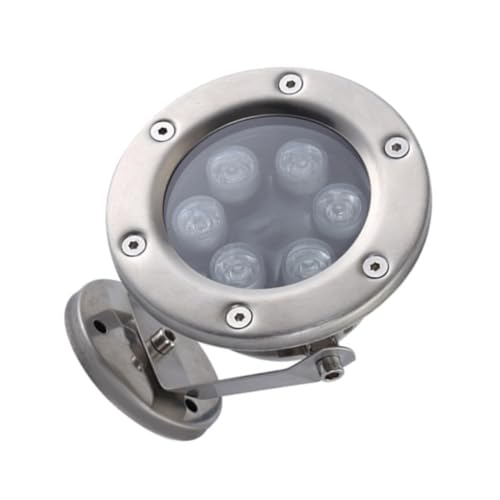HAKIDZEL LED Poollicht Edelstahl Unterwasserlampe Energiesparend Langlebig für Schwimmbecken und Teiche Einfache Installation Warmweiß Submersible Light von HAKIDZEL