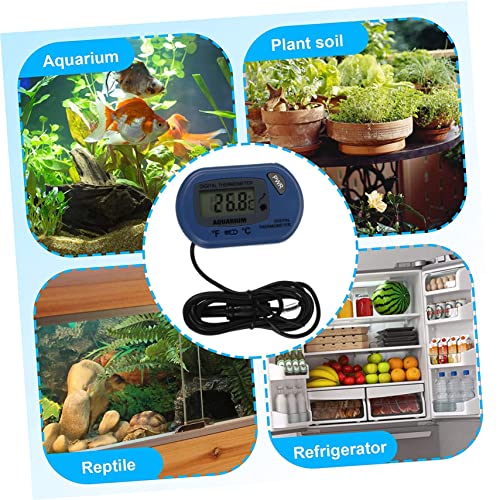 HAKIDZEL Mini Digitales Aquarium Thermometer mit Großem Display Präziser Temperatursensor für Fischbecken und Terrarien Handlich und Einfach zu Verwenden Blau HAKIDZEL Mini Digitales Aquarium Thermometer mit Großem Display Präziser Temperatursensor für Fischbecken und Terrarien Handlich und Einfach zu Verwenden Blau von HAKIDZEL