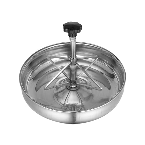 HAKIDZEL Schweinefutterspender Edelstahl für Schweine Vieh Futternapf Glatte Oberfläche für einfache Reinigung HAKIDZEL Schweinefutterspender Edelstahl für Schweine Vieh Futternapf Glatte Oberfläche für einfache Reinigung von HAKIDZEL